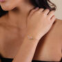 Pink Flower Fine Bracelet, thumbnail 1 of 3