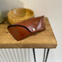 Personalised Spanish Brown Leather Glasses Case, thumbnail 1 of 12