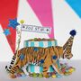 Personalised Tiger Party Animal Cake Toppers, thumbnail 7 of 7