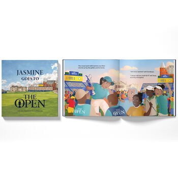 The Open Championship Personalised Children's Book, 4 of 10