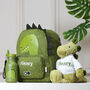 Personalised Trixie Dino Backpack For Nursery, School, Holiday, thumbnail 6 of 12