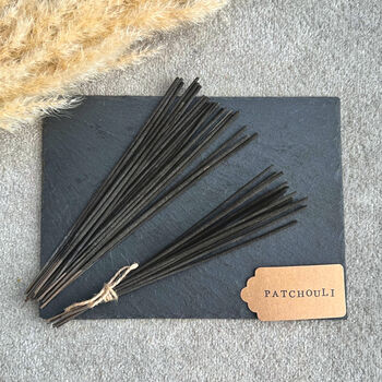 Patchouli Incense Sticks Hand Rolled With Essential Oil, 4 of 5