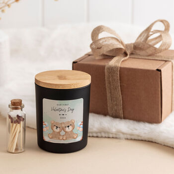 First Valentine’s Day Candle Gift For Couple, 2 of 6