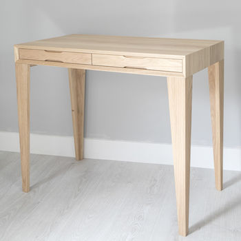 Oak Desk With Wall Storage, 5 of 7