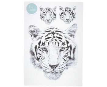 Tiger Fabric Wall Decal, 2 of 4