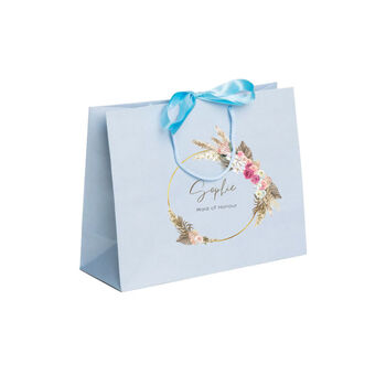Personalised Paper Bridesmaid Gift Bag, Name Gift Bags, 3 of 3