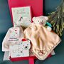 Baby's First Christmas Bear Comforter Gift Set, thumbnail 1 of 9