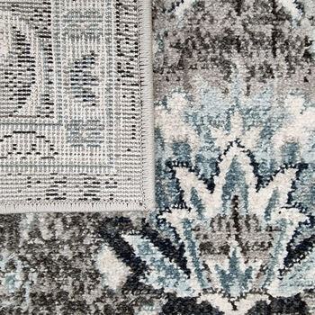 Grey Oriental Rug The Layla, 5 of 7