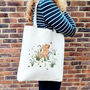 Dog And Butterfly Tote Bag | Cocker Spaniel, thumbnail 2 of 9