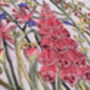 Foxglove Embroidery Kit, thumbnail 8 of 12