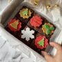 Personalised Christmas Fudgey Brownies, thumbnail 1 of 12
