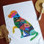 Bristol Dog Walks Tea Towel, thumbnail 3 of 3