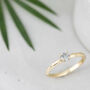 'Esme' Salt And Pepper Diamond Engagement Ring, thumbnail 8 of 9
