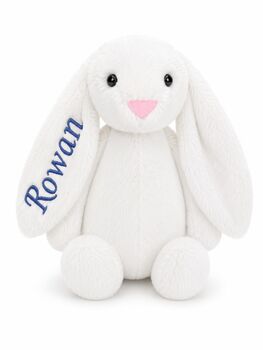 Personalised Bunny Soft Toy – Gift For Baby | Plushie, 12 of 12