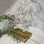 Botanical Personalised Love Is Sweet Wedding Party Sign Clear, thumbnail 4 of 6