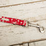 Christmas Red Festive Dog Collar Bow Tie Lead Gift Set, thumbnail 4 of 6