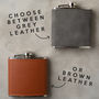 Personalised Father Of The Bride Hip Flask Gift Set, thumbnail 5 of 7