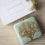 Mint Silk Mulberry Tree Clutch, thumbnail 1 of 5