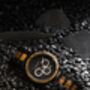 Boston Personalised Wooden Watch With Steel For Men, thumbnail 6 of 8