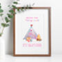 Personalised Girlguiding Thank You Print, thumbnail 1 of 7