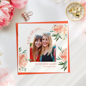 Will You Be My Bridesmaid Or Maid Of Honour Card, 2 of 3