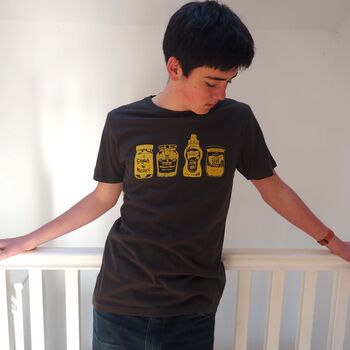 Hot Stuff Pick Your Mustard T Shirt, 4 of 7