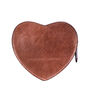 Leather Heart Travel Case 'Mirabella Large', thumbnail 7 of 12
