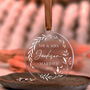 Personalised First Christmas Married Christmas Bauble, thumbnail 5 of 11