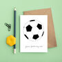 Generic Football Father's Day Card, thumbnail 1 of 2