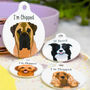 Bold Dog Breed Premium Illustrated Name Tag, thumbnail 4 of 12