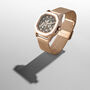 Thomas And George Automatic Skeleton Men's Watch Berlin Rose Gold Edition, thumbnail 3 of 6