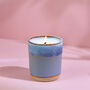 Handmade Rose Ceramic Soy Candle, thumbnail 4 of 5