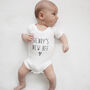 Personalised Name New Best Friend Bodysuit, thumbnail 2 of 6