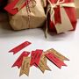 Red And Striped Kraft Wrapping Paper | 3m Roll, thumbnail 8 of 12