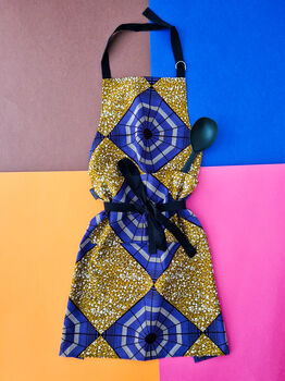 African Print Apron | Bumni Print, 2 of 4