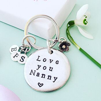 Personalised Love You Grandma Keyring, 2 of 8