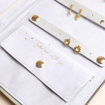 Personalised Travel Jewellery Wallet, 3 of 4