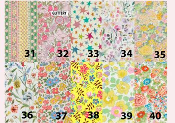 Personalised Christmas Stocking In Liberty London, 7 of 12