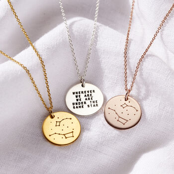 Personalised Travel Constellation Necklace, 2 of 7