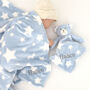 Personalised Teddy Stars Comforter And Blanket Set, thumbnail 5 of 9