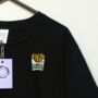 Carbs And Cuddles Embroidered T Shirt, thumbnail 5 of 7