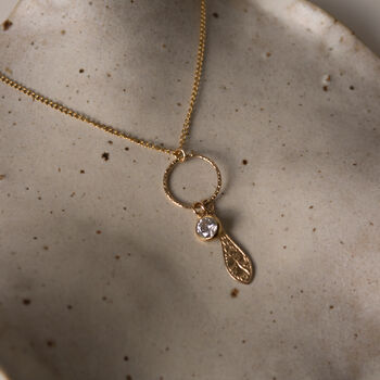 Astralis Necklace 14k Gold Filled And Cubic Zirconia, 4 of 6