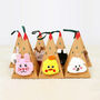 Kids Animal Gift Socks Christmas Tree Pendant, thumbnail 1 of 9