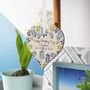 Floral Heart Decoration For Grandma Letterbox Gift, thumbnail 2 of 7