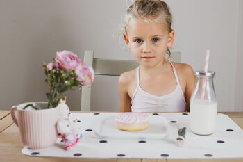 Personalised Toddler Table Mat In Vegan Leather, 3 of 9