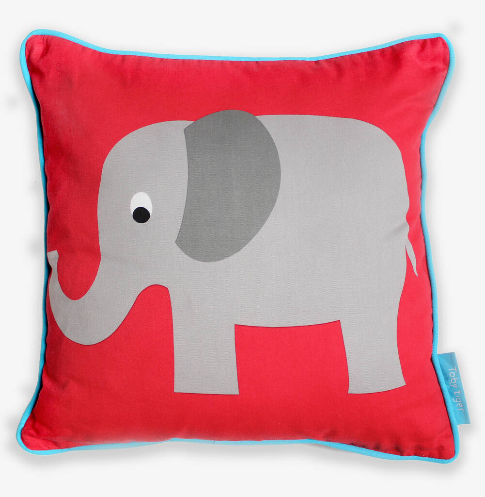 Elephant Cushion By all things Brighton beautiful