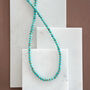 Mens Turquoise Bead Necklace, thumbnail 1 of 3