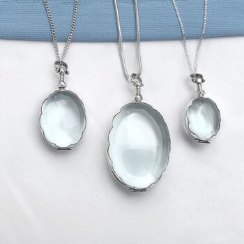 Elegant Silver Locket Necklace : The Perfect Gift, 4 of 8