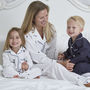 Personalised Mummy And Son Star And Navy Pyjama Set, thumbnail 6 of 6