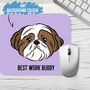 Personalised Shih Tzu Mouse Mat, thumbnail 2 of 4